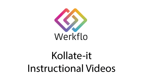 Kollate-It Instructional Videos